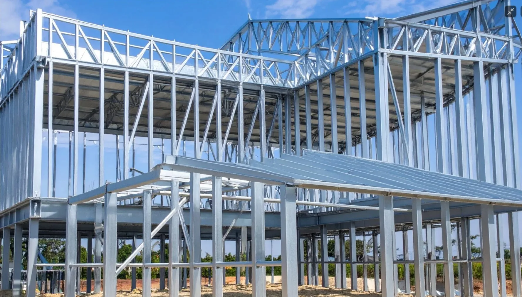 Perfiles de acero galvanizado